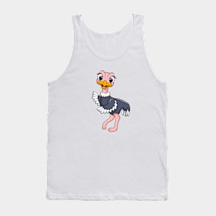 Adorable Ostrich Tank Top